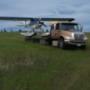 It's not everyday that you move a plane. It's not everyday that you move a plane.