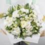 WONDEROUS WHITE: Wonderful all white bouquet with a great variety of premium flowers. WONDEROUS WHITE: Wonderful all white bouquet with a great variety of premium flowers.