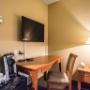 Guest room with flat-screen television Guest room with flat-screen television