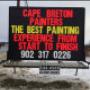 Chargé par visiteur le 2016-01-25 - Cape Breton Painters Sign Board Chargé par visiteur le 2016-01-25 - Cape Breton Painters Sign Board