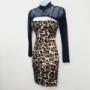 Cheetah Dress with O-Ring crop top Cheetah Dress with O-Ring crop top