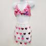 Reversible - pink and silver on opposing sides - bodychain set. Gorgeous! The real rave accessory! Reversible - pink and silver on opposing sides - bodychain set. Gorgeous! The real rave accessory!