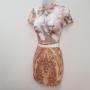 Angel Mesh Top with sequin skirt Angel Mesh Top with sequin skirt