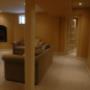 Created additional living space in the basement Created additional living space in the basement