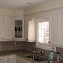Quartz counter tops and glass back splash - really nice! Quartz counter tops and glass back splash - really nice!