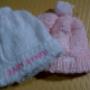 Embroidered baby bonnets. We can also do embroidery on baby blankets and other clothing and accessories. Embroidered baby bonnets. We can also do embroidery on baby blankets and other clothing and accessories.