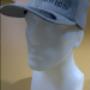 Black and silver embroidery on a heather grey flexfit hat for Shell Orion. Black and silver embroidery on a heather grey flexfit hat for Shell Orion.