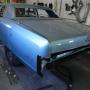 This project is a frame off restoration progress shot of a 1971 Lincoln Continental This project is a frame off restoration progress shot of a 1971 Lincoln Continental