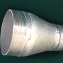 Swage Nipple - 6" x 4" NPT - Aluminum Swage Nipple - 6" x 4" NPT - Aluminum