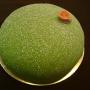 Princess Cake-Marzipan, fresh whipping cream, raspberry filling and pastry cream on a vanilla sponge cake. Princess Cake-Marzipan, fresh whipping cream, raspberry filling and pastry cream on a vanilla sponge cake.