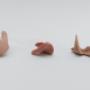 Custom-made Toe Separators/Spacers made from silicone for pressure spots on knuckles, between toes and on toe tips. Custom-made Toe Separators/Spacers made from silicone for pressure spots on knuckles, between toes and on toe tips.