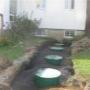 l’installation d'un Système Bionest en béton avec des couverts en plastiques. l’installation d'un Système Bionest en béton avec des couverts en plastiques.