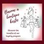 When you join our exclusive Boutique Bestie program you will earn rewards with every purchase!
Simply shop with us and after 6 visits, you'll receive 10% of your total spent (excluding tax) back as a gift card to use on your next visit. Shop, Save & Repeat.
As a Boutique Bestie, you'll receive special invitations and priority access to promotions.
We will keep your Bestie card at the store; nothing to keep in your wallet or add to your phone. You can access your card when you come shopping and have us fill it out. When you join our exclusive Boutique Bestie program you will earn rewards with every purchase!
Simply shop with us and after 6 visits, you'll receive 10% of your total spent (excluding tax) back as a gift card to use on your next visit. Shop, Save & Repeat.
As a Boutique Bestie, you'll receive special invitations and priority access to promotions.
We will keep your Bestie card at the store; nothing to keep in your wallet or add to your phone. You can access your card when you come shopping and have us fill it out.