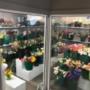 A peak at some flowers from outside our huge walk in cooler! A peak at some flowers from outside our huge walk in cooler!