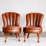 Genuine Leather Accent Chairs Genuine Leather Accent Chairs