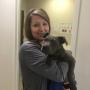 Tara and her foster dog from Bullies in Need. Tara and her foster dog from Bullies in Need.