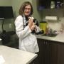 Dr. Ashley Harvey with a client of ours. Dr. Ashley Harvey with a client of ours.