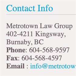 Metrotown Law Group