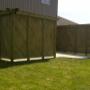 Lattice privacy fence Lattice privacy fence