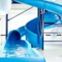 Indoor pool with water slide Indoor pool with water slide