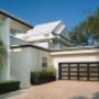 Contemporary Garage Doors - Flush panel garage doors have a clean modern design, providing elegance without drawing attention away from the architecture of your home. Contemporary Garage Doors - Flush panel garage doors have a clean modern design, providing elegance without drawing attention away from the architecture of your home.