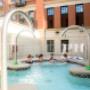 Outdoor hot pool at Spa 901. Access is complementary for all massage and facial services. Additional cost applies if you would like to add amenity use to your manicure, pedicure or waxing service. Outdoor hot pool at Spa 901. Access is complementary for all massage and facial services. Additional cost applies if you would like to add amenity use to your manicure, pedicure or waxing service.