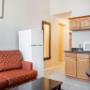 Spacious suite with kitchen area Spacious suite with kitchen area