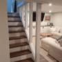 Gorgeous basement and stair transformation! Gorgeous basement and stair transformation!