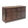 The City 6 Drawer Dresser The City 6 Drawer Dresser