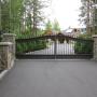 Custom Aluminum Driveway Gate -Glazier Custom Aluminum Driveway Gate -Glazier