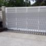 Custom Aluminum Louvered Driveway Gate Custom Aluminum Louvered Driveway Gate