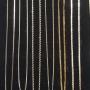 Steel Chains in various styles and thicknesses. Something for everyone's neck Steel Chains in various styles and thicknesses. Something for everyone's neck