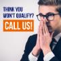 Think You Won't Qualify? CALL US! We're here to help you! Call Us Toll Free: 1-888-465-1432 Think You Won't Qualify? CALL US! We're here to help you! Call Us Toll Free: 1-888-465-1432