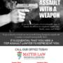 Assault with a Weapon in Toronto, Brampton and North York Assault with a Weapon in Toronto, Brampton and North York