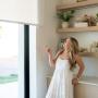 Experience the comfort and convenience of Lutron motorized shades—perfect light control, no cords, no hassle. Experience the comfort and convenience of Lutron motorized shades—perfect light control, no cords, no hassle.