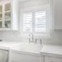 Interior shutters add elegance and style to any area of the home. Interior shutters add elegance and style to any area of the home.
