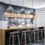 Sheer shades in your kitchen are great for light-filtering. Sheer shades in your kitchen are great for light-filtering.