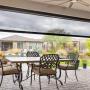 Beat the heat with exterior solar shades—built to block glare, reduce UV rays, and keep your outdoor spaces cooler and more comfortable. Beat the heat with exterior solar shades—built to block glare, reduce UV rays, and keep your outdoor spaces cooler and more comfortable.