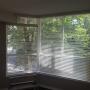 2" Faux Wood Blinds on Master Bedroom Bay Windows in an Aurora Condo 2" Faux Wood Blinds on Master Bedroom Bay Windows in an Aurora Condo