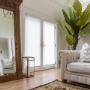Roller Shades work well on doors Roller Shades work well on doors