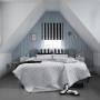 Go Bold with striped Roman Shades Go Bold with striped Roman Shades