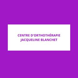 Orthothérapie Jacqueline Blanchet