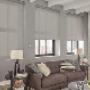 Our Solar Shades give you so many options for light filtration. Check them out in this beautiful loft, where they let in just a little natural sunlight to keep this space inviting. Our Solar Shades give you so many options for light filtration. Check them out in this beautiful loft, where they let in just a little natural sunlight to keep this space inviting.