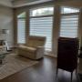 This living space is so elegant! We love how our Sheer Shades are complementing the furniture and the clean lines throughout this area! This living space is so elegant! We love how our Sheer Shades are complementing the furniture and the clean lines throughout this area!