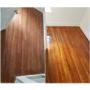 Rejuvenated wood flooring finished with crystal finish Rejuvenated wood flooring finished with crystal finish