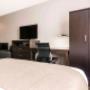 Guest room with added amenities Guest room with added amenities