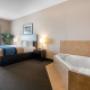 King suite with whirlpool bathtub King suite with whirlpool bathtub