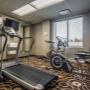 Fitness center with cardio equipment Fitness center with cardio equipment