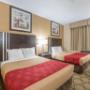 Guest room with double beds Guest room with double beds
