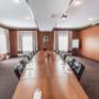 Meeting room with u-shaped setup Meeting room with u-shaped setup